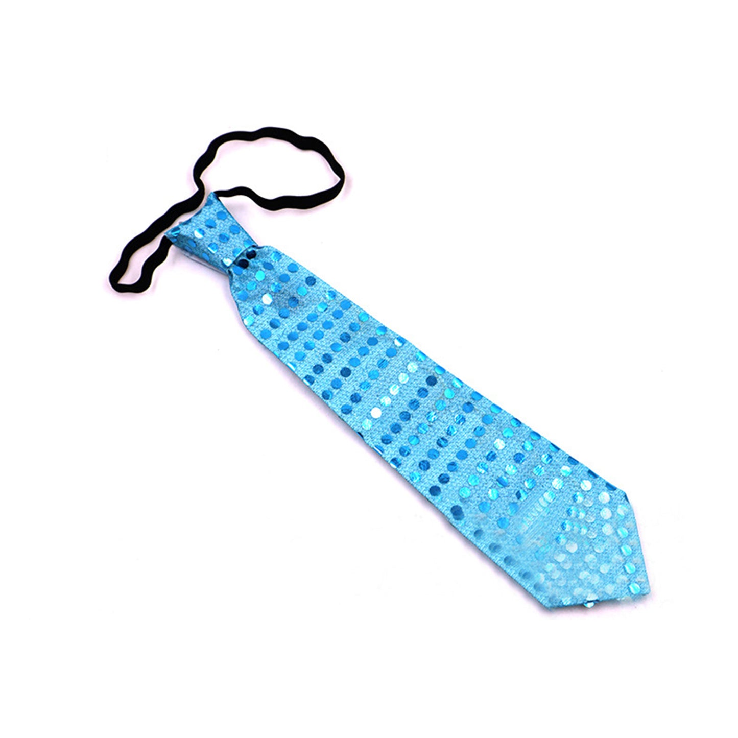 A Men'S LED Flashing Novelty Tie Powered by 3 Button Batteries, Perfect for Bar, Bungee, Dance Parties, And Festive Decorations, Party Supplies.