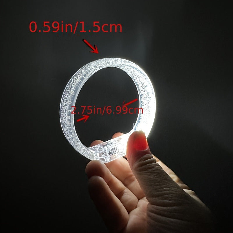 6/12Pcs, LED Flash Bracelet, Suitable for Concerts, Clubs, Parties, Carnivals, Birthdays, Party Accessories, Cool Items, Glow-In-The-Dark Party Supplies