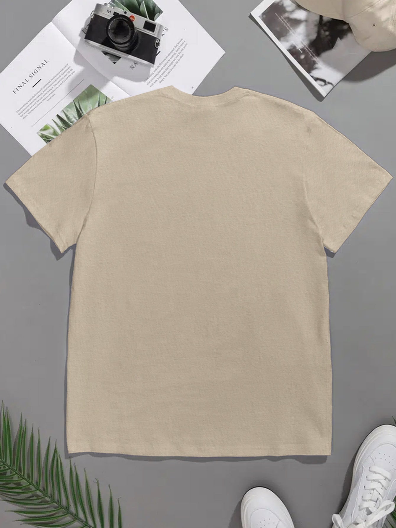 1pc Men'S Casual Crew Neck T-Shirt - Polyester Knit Fabric with Medium Stretch, Short Sleeve Print Top for Going Out, Summer Season - Regular Fit H Tee with "Drum & Bass" Slogan Design