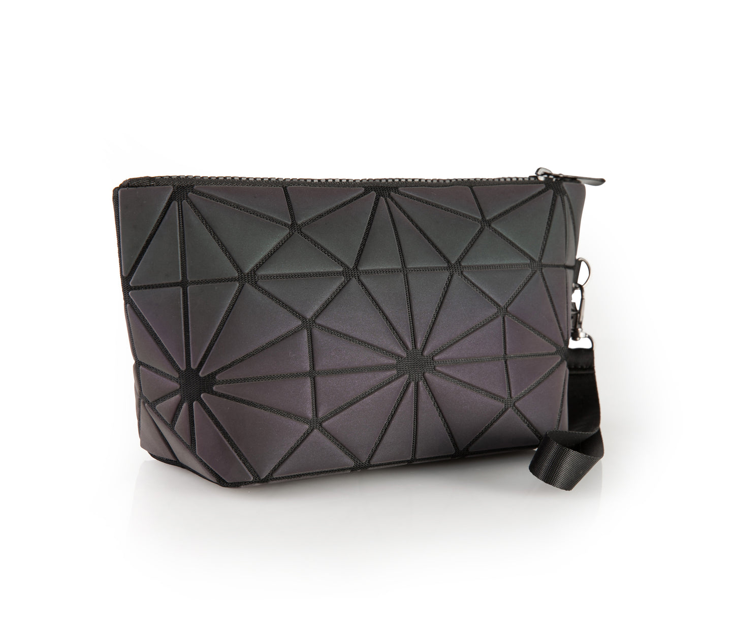 3pc Glow Radium Holographic Reflective Makeup Bag Se