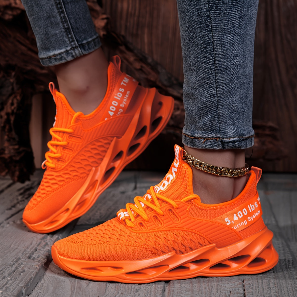 Men's Lightweight Breathable Running Shoes - Vibrant Neon Pink/White/Orange/Black/Green Color Options, MD Sole & Fabric Upper for Gym, Tennis, Walking - All-Season Comfort, Lace-Up Low-Top Athletic Sneakers, Sneakers, Gym Foo