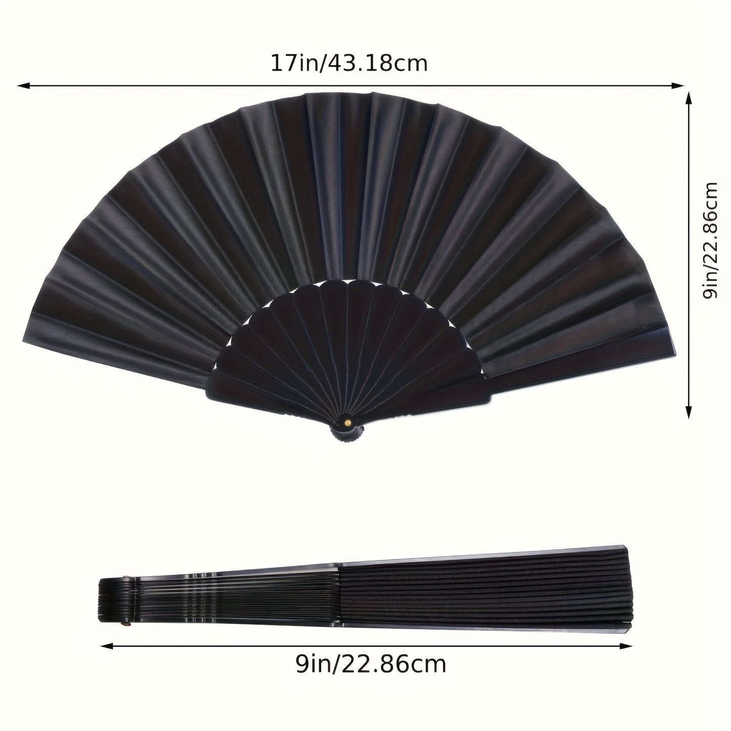 4pcs Elegant Chinese Style Foldable Fans