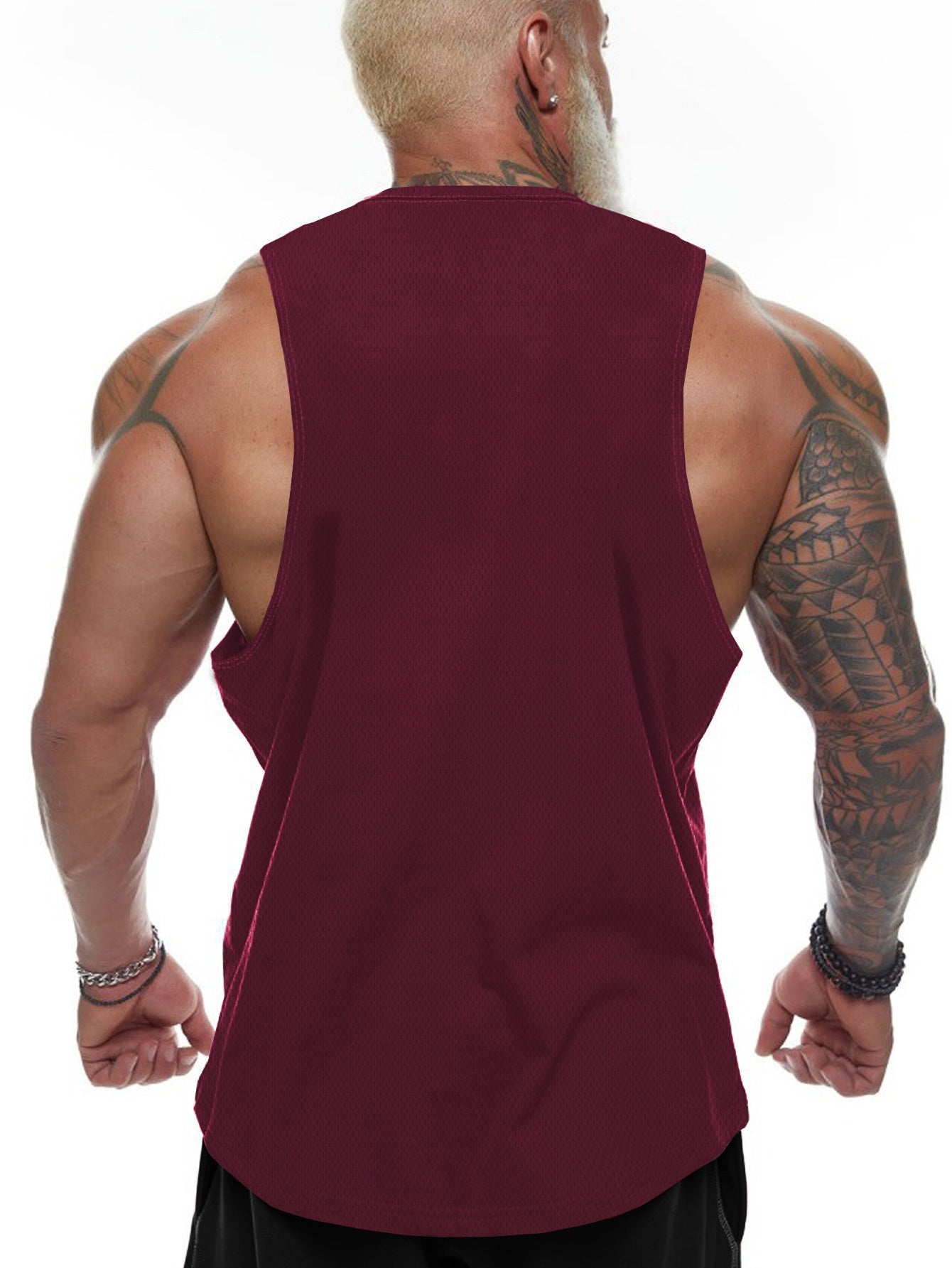 Men'S "We Rave in Peace" Graphic Tank Top - Casual Sleeveless Athletic Shirt, Breathable & Comfy, Black with Blue & Pink Alien Design, Perfect for Summer, Alien Clothe