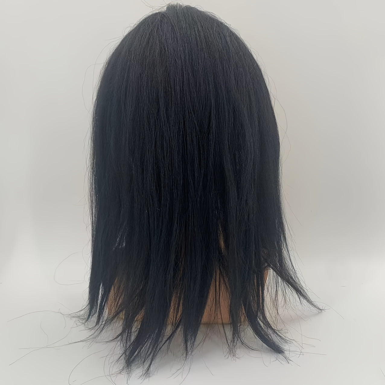 1pc MOMO Mask for Adult Horror Devil Mask with Long Hair, Scary Costume Halloween Creepy Cosplay Party Decoration Prop