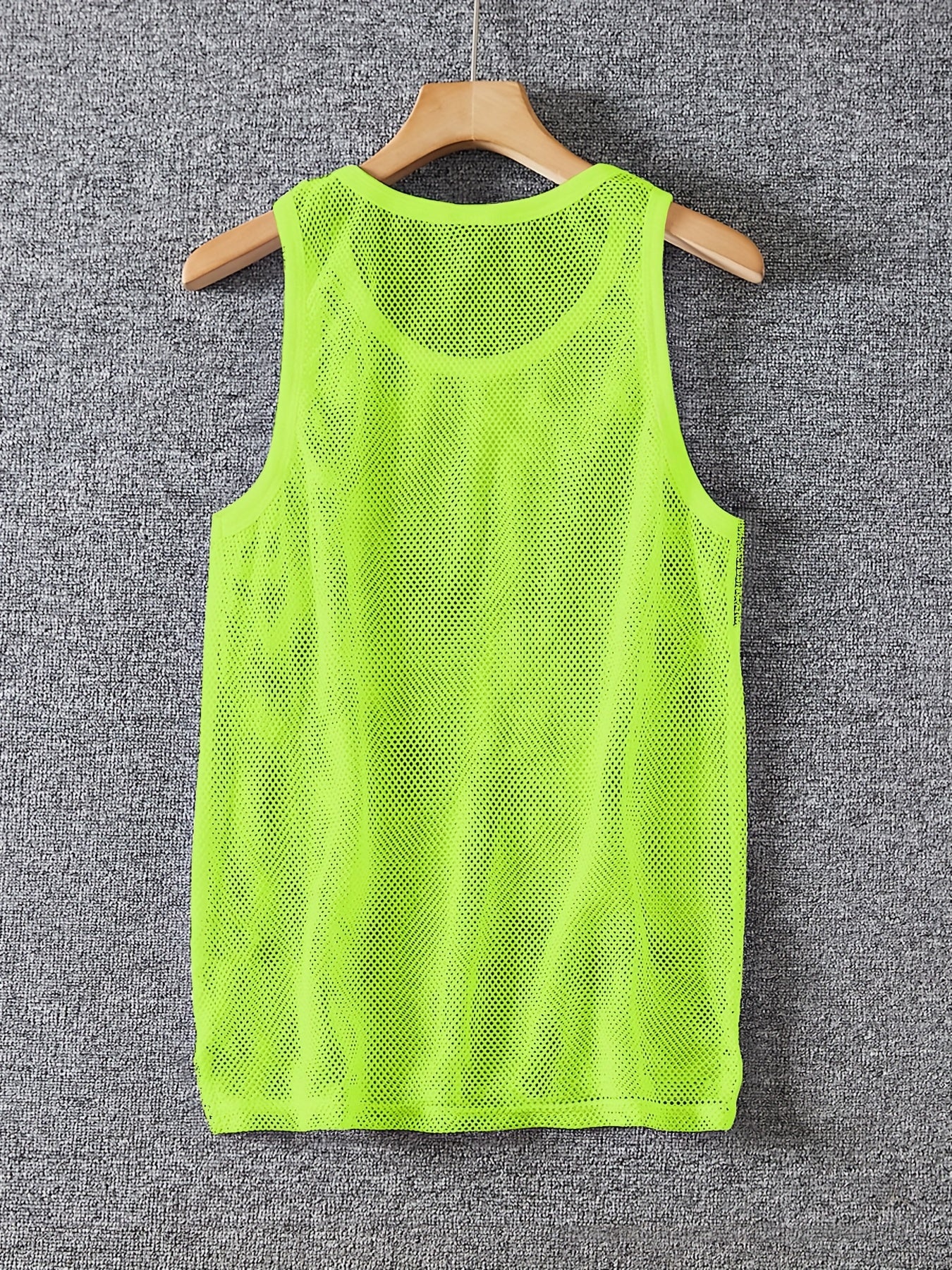 Men'S Sexy Tank Top, Men'S Mesh Tank Top, Men'S Stretchy Tank Top