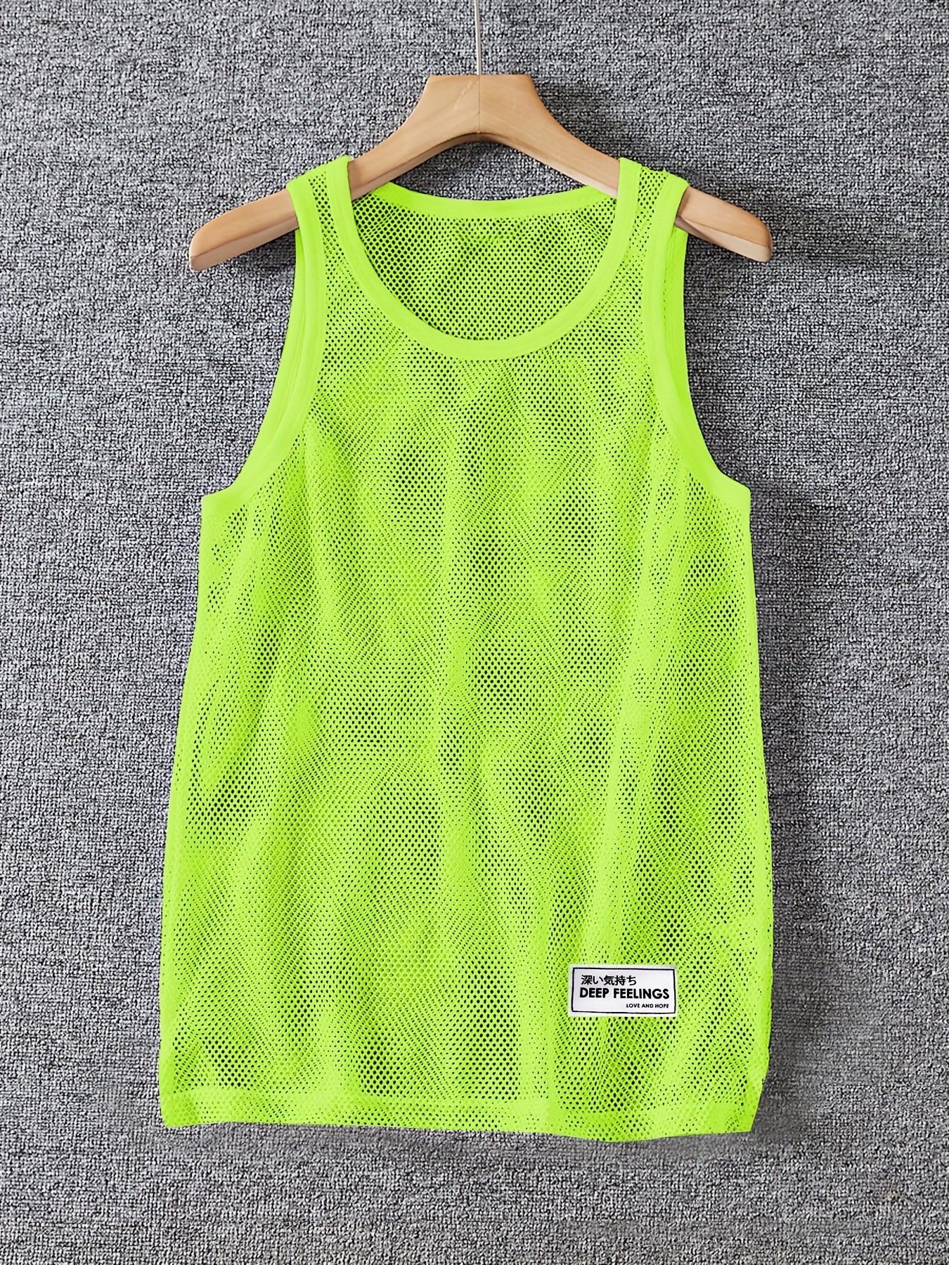 Men'S Sexy Tank Top, Men'S Mesh Tank Top, Men'S Stretchy Tank Top