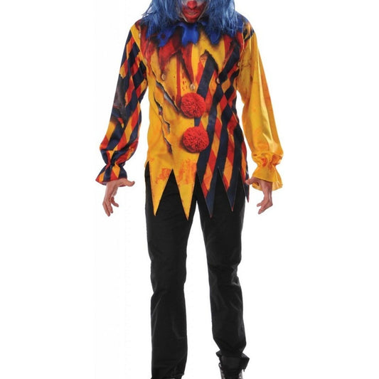 Rubies Mens The Killer Clown Costume Top