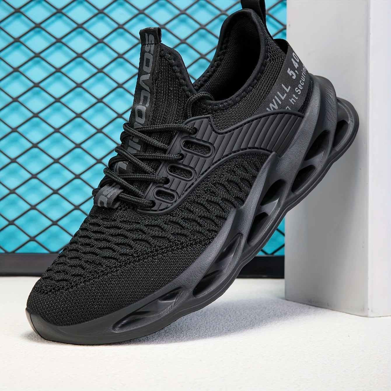 Men's Lightweight Breathable Running Shoes - Vibrant Neon Pink/White/Orange/Black/Green Color Options, MD Sole & Fabric Upper for Gym, Tennis, Walking - All-Season Comfort, Lace-Up Low-Top Athletic Sneakers, Sneakers, Gym Foo