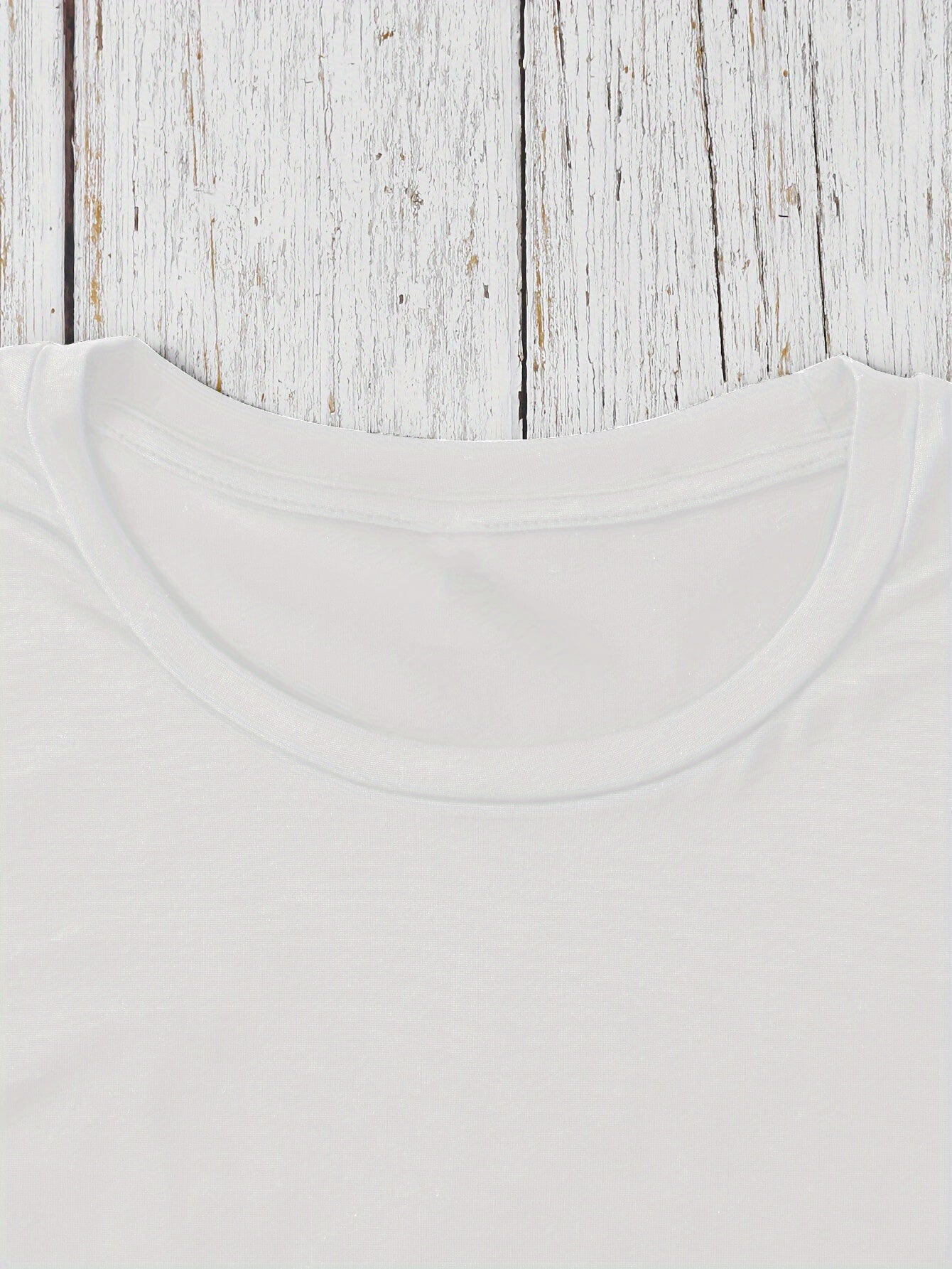 Women's Slim Fit RAVE Graphic T-Shirt - White Casual Short Sleeve Round Neck Polyester Top with Vibrant Pink & Blue Lettering, Machine Washable for Casual Attire & Parties, Party Outfit, Modern Aesthetic, Smooth Texture