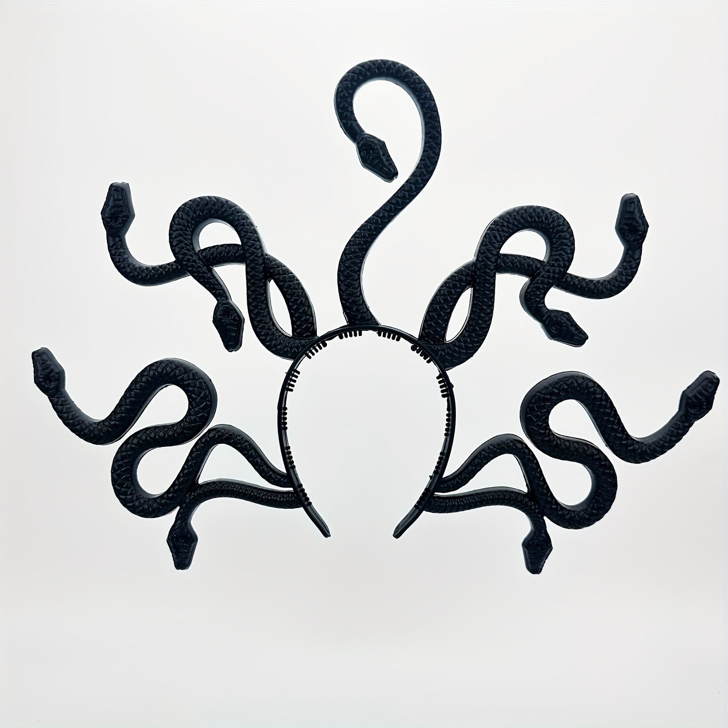 Medusa Large Headband - Handmade with Imperfections, Sexy Party Accessory for Costume Parties, Halloween, Carnival/Masquerade Balls, and Women's Dress-Up Events, Halloween Headpiece, Unique Charm, Mysterious Style, Artistic H