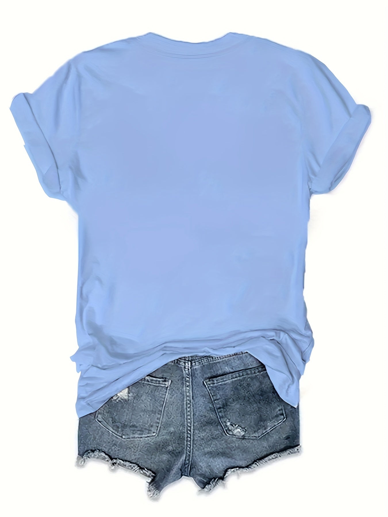 Women's Casual Short Sleeve T-Shirt - Black with Vertical White RAVE Print, Relaxed Fit Round Neck, Machine Washable All-Season Comfort Top, Rave Clothing, Classic Round Neck, Nontransparent Fabric
