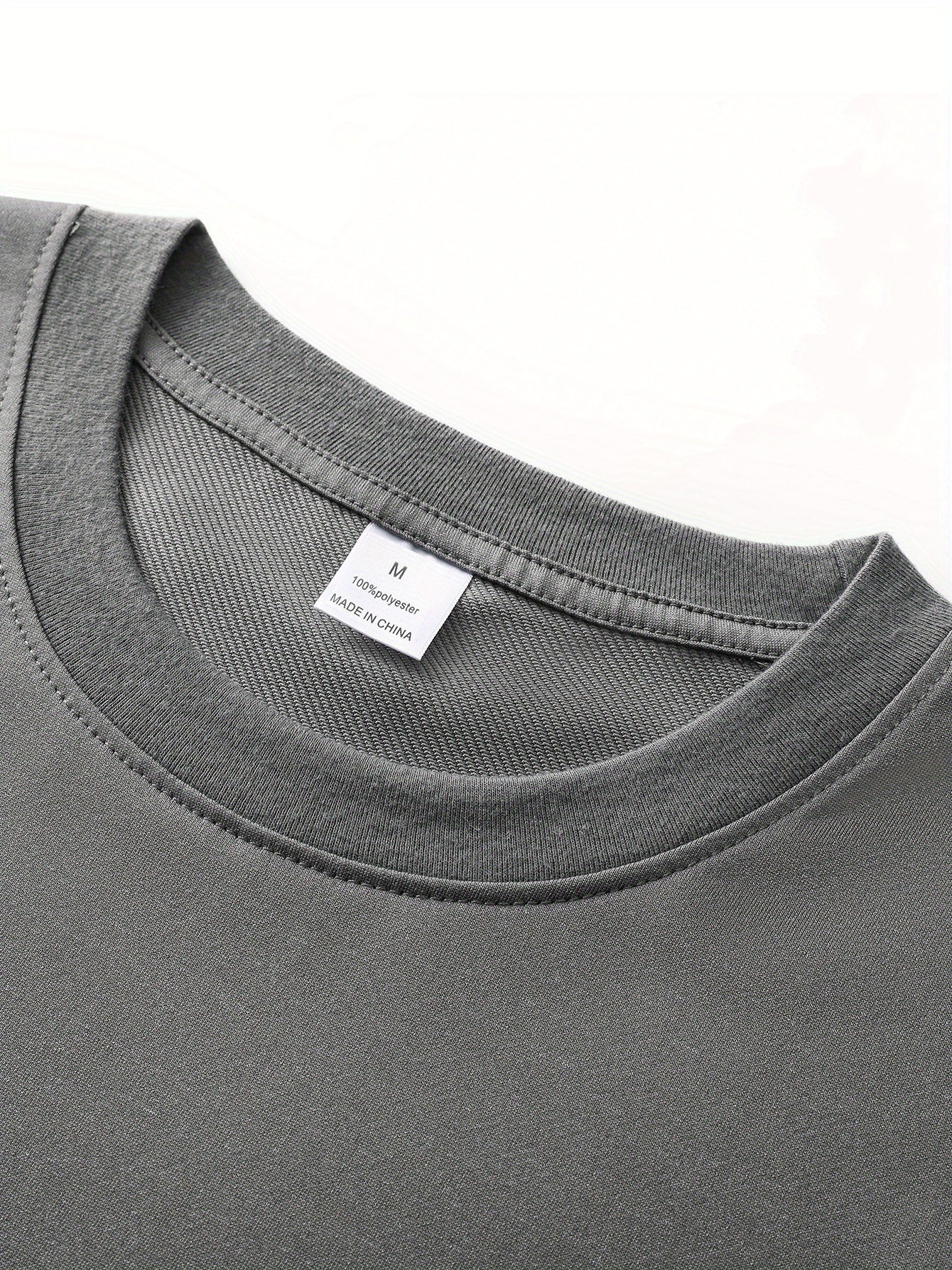 Men's Casual Summer T-Shirt - Soft Breathable Fabric with Bold "Techno" Letter Print & Orange Accent, Ribbed Collar, Regular Fit for Casual Attire, Summer T Shirts, Classic Round Neckline, Comfortable Tee Construction