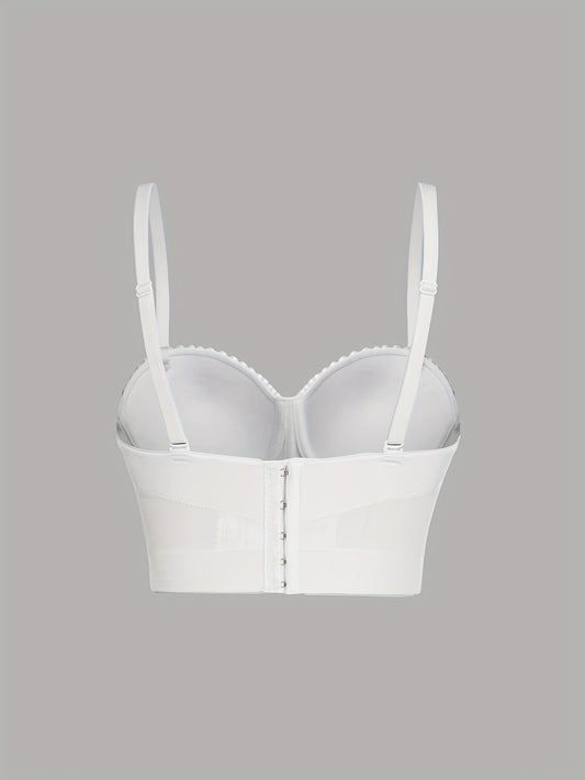 Women'S Backless Sequin Corset Top