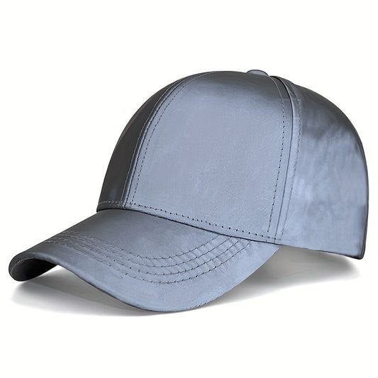 1pc Luminous Reflective Men's Baseball Cap, Ideal Choice For Gifts