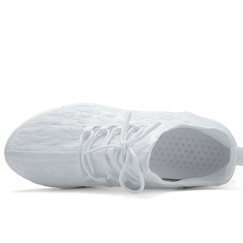 Solid Color Casual Flashing Luminous Sneakers, Lace Up Breathable Low-top Sporty Trainers, LED Rechargeable Glowing Shoes