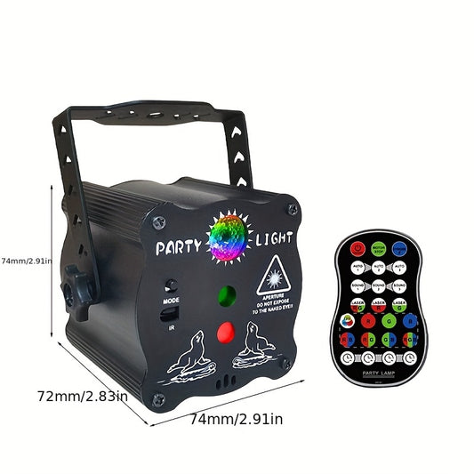 Party lights, DJ disco lights, stage lights, indoor and outdoor multi-mode sound controlled laser lights, home flashing dance table lamps, projectors for Christmas, Halloween, karaoke, bars, etc KTV, Dance party, birthday, we