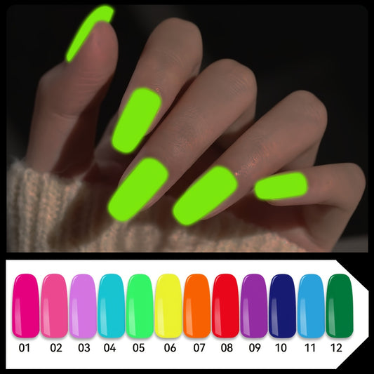 1pc Auroau Gel Nail Polish, Luminous Long-Lasting Nail Gel, Vibrant Color Palette, Non-Toxic, Fast-Drying, High Saturation, Easy to Apply, with Alcohol-Free Formula, for Parties, Dates, Clubbing, Ideal Gift for Christmas & Ne