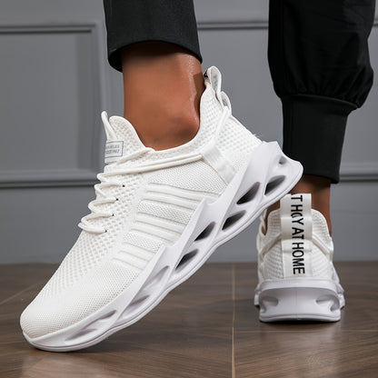 Men'S Breathable Blade Sneakers - Shock Absorbing, Lightweight Non-Slip Running Shoes for Jogging, Tennis, Gym, And Walking - Athletic Sneakers for Youth And Teens