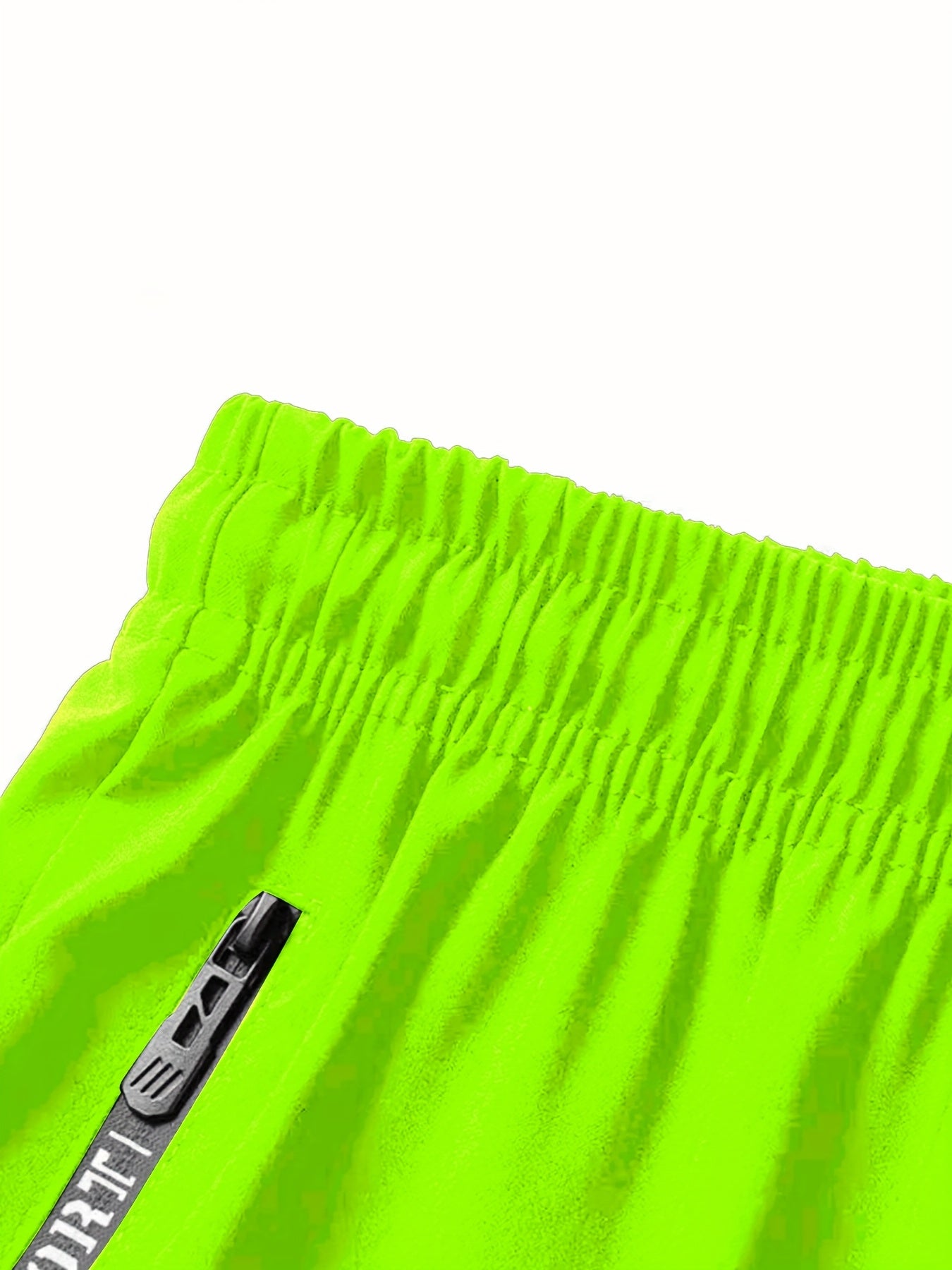 [Moisture-Wicking Shorts] Moisture-Wicking Men's Athletic Shorts | Lightweight Gym Training Shorts with Zipper Pockets & Drawstring Waist - Geometric Pattern, Machine Washable for Casual & Active Wear