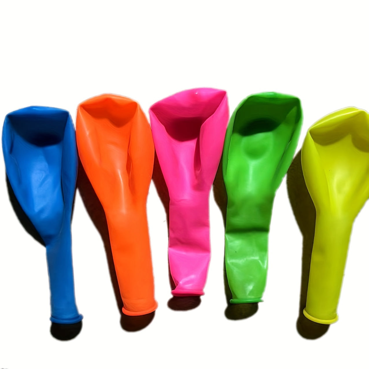 [UV Reactive | Neon] 100pcs UV Reactive Neon Latex Balloons | 10/12 Inch, Glow in the Dark | for Birthday, Halloween, Wedding & Shower Decorations, Perfect for Winter, New Year, Easter Room Decor