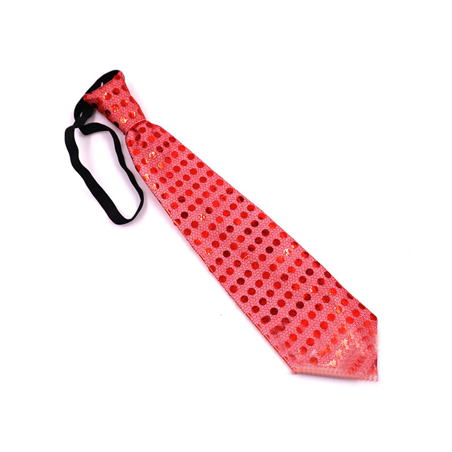 A Men'S LED Flashing Novelty Tie Powered by 3 Button Batteries, Perfect for Bar, Bungee, Dance Parties, And Festive Decorations, Party Supplies.