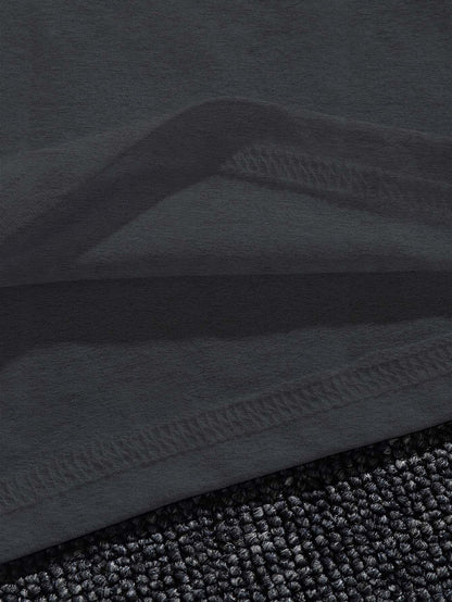 Eat Sleep Rave Repeat Letter Print Men's Summer Short Sleeve Crew Neck Tees, Breathable Polyester Fabric T-shirt, Casual Comfortable Versatile Top For Everyday Wear