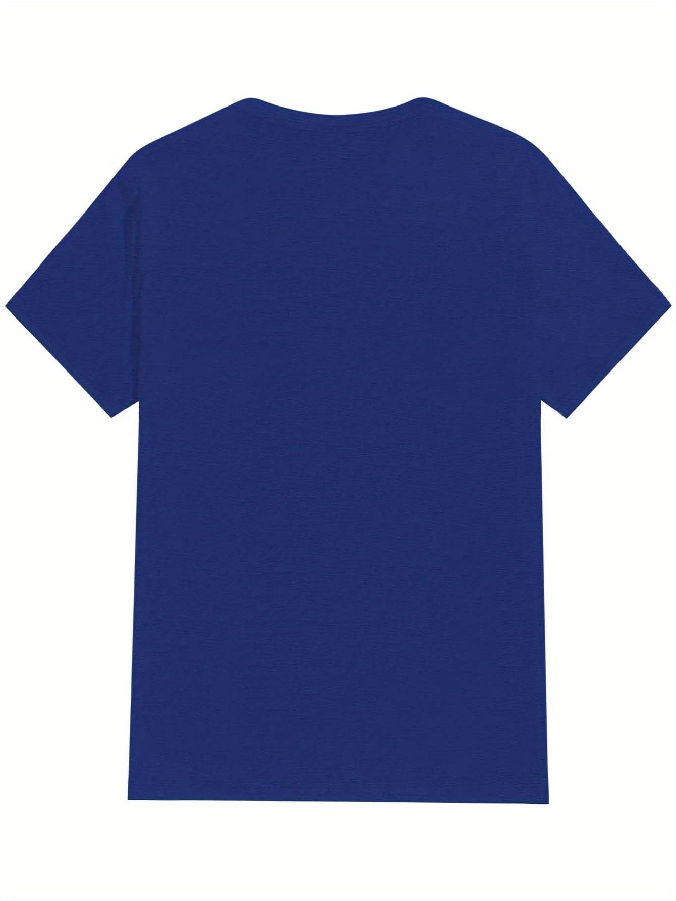 Eat Sleep Rave Repeat Letter Print Men's Summer Short Sleeve Crew Neck Tees, Breathable Polyester Fabric T-shirt, Casual Comfortable Versatile Top For Everyday Wear