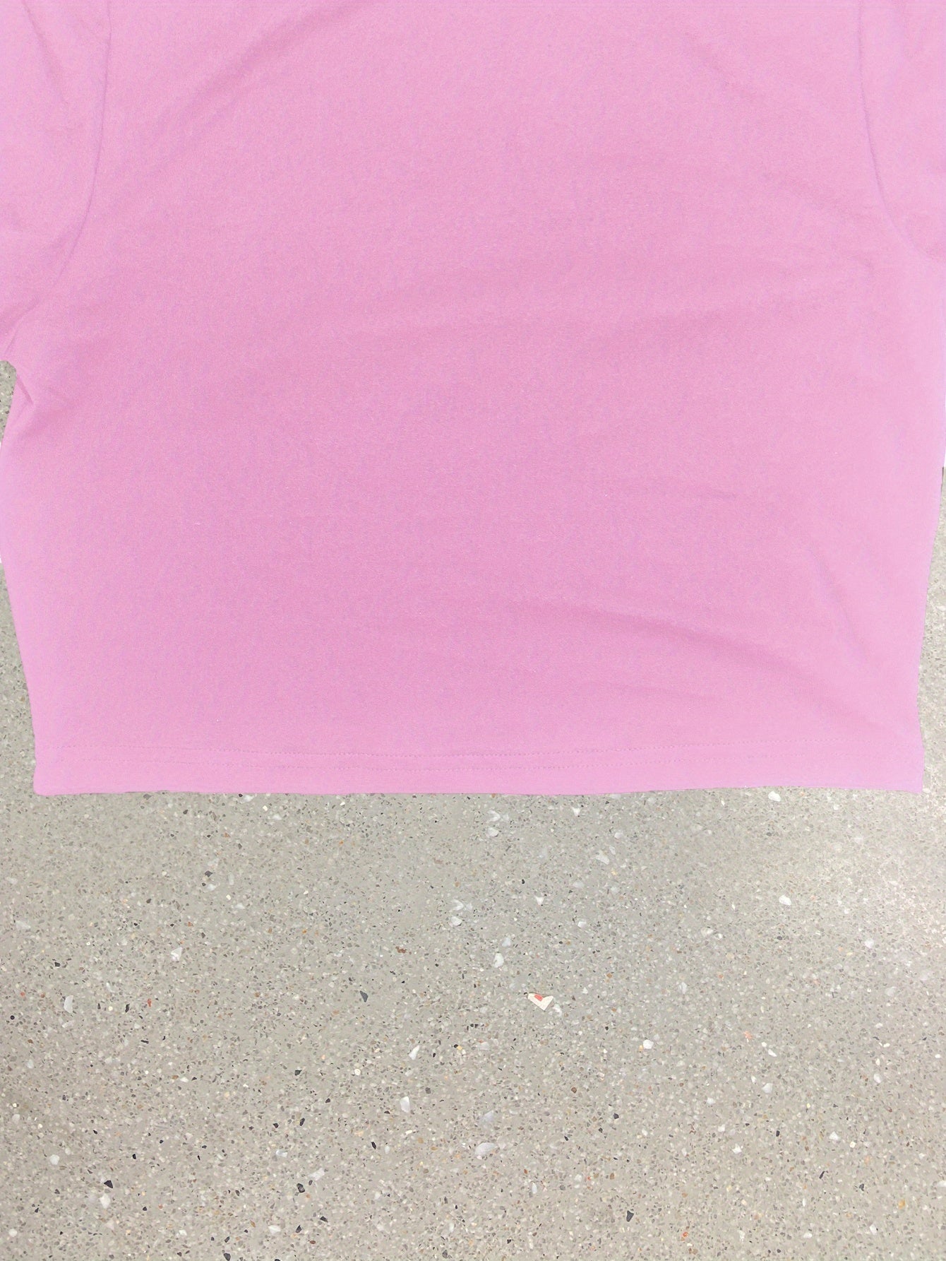 [Y2K Graphic Tee] Pink Polyester Y2K Style Graphic Crop Top T-Shirt - Women's "Eat Sleep Rave Repeat" Crew Neck Tee | Y2K Fashion | Casual Attire, Rave Party Apparel