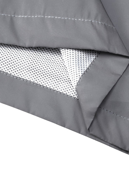 Summer Men's Reflective Shorts Fashion Sports Cycling Casual Straight Five-Pocket Pants