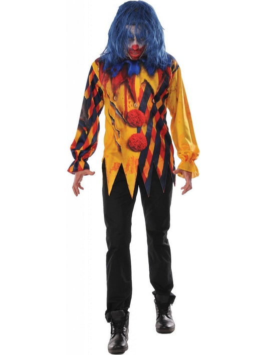 Rubies Mens The Killer Clown Costume Top
