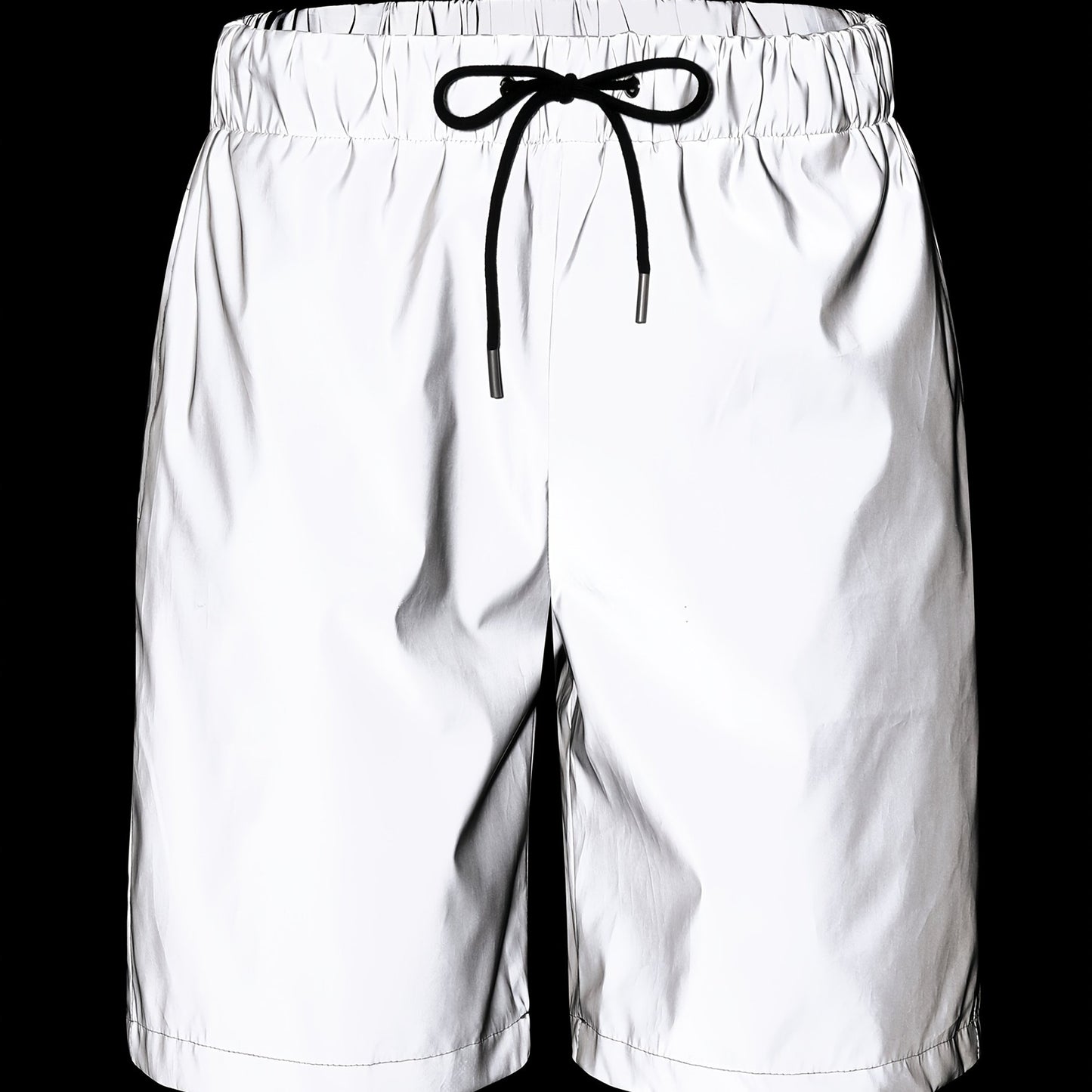Summer Men's Reflective Shorts Fashion Sports Cycling Casual Straight Five-Pocket Pants