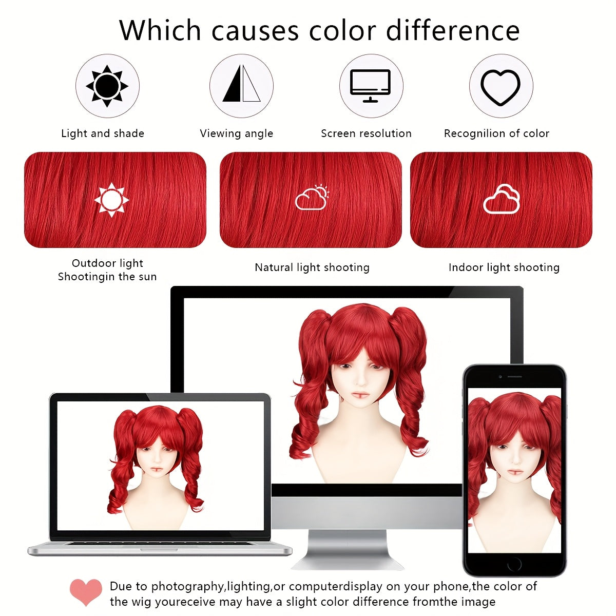 [Scary Clown Wig] Heat-Resistant Synthetic Fiber Scary Clown Wig - Red Curly Hair, Extreme Volume for Halloween, Circus, Costume Parties | Easy to Style & Maintain - Unisex Adult Horror Party Makeup - Compatible with Pennywis