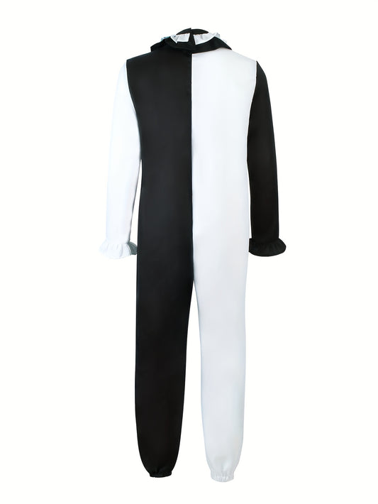 [Horror Joker Costume] 2pcs Joker Costume Set | Horror Movie Cosplay & Halloween Stage Performance Outfit