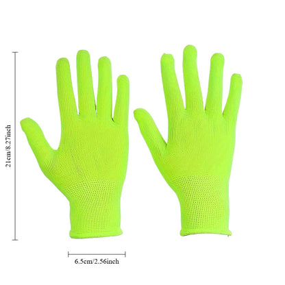 [Glow in Dark] Glow in the Dark Fabric Gloves | Party Supplies | Fun and Surprise Atmosphere Enhancer | for Celebrations