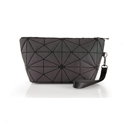 3pc Glow Radium Holographic Reflective Makeup Bag Se
