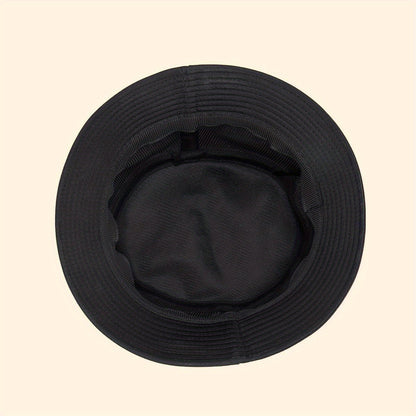 Vibrant Neon Rave "RAVE DADDY" Bucket Hat - Black with Colorful Lettering, Wide Brim for Summer Sun Protection, Foldable & Lightweight, Perfect for Beach, Hiking, Travel - Stylish Outdoor Cap, Beach Hat