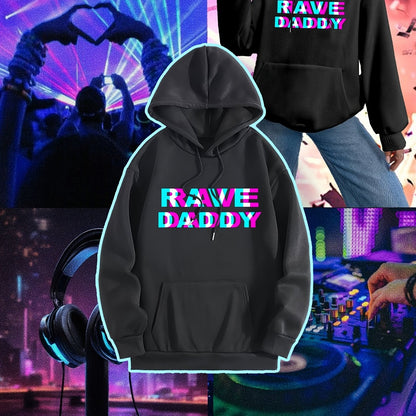 Women's Rave Daddy Graphic Hooded Sweatshirt