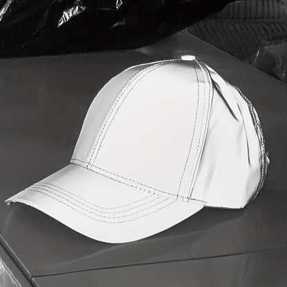 1pc Luminous Reflective Men's Baseball Cap, Ideal Choice For Gifts