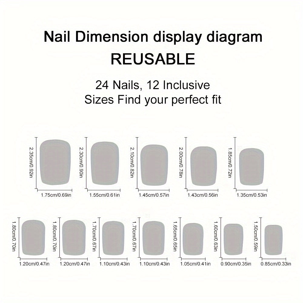 [Halloween Nails] 24pcs Halloween Nails | Black Matte Rose Skull Print Design, Full Coverage Press False Nails for Women's Holiday Party Nail Art Decoration