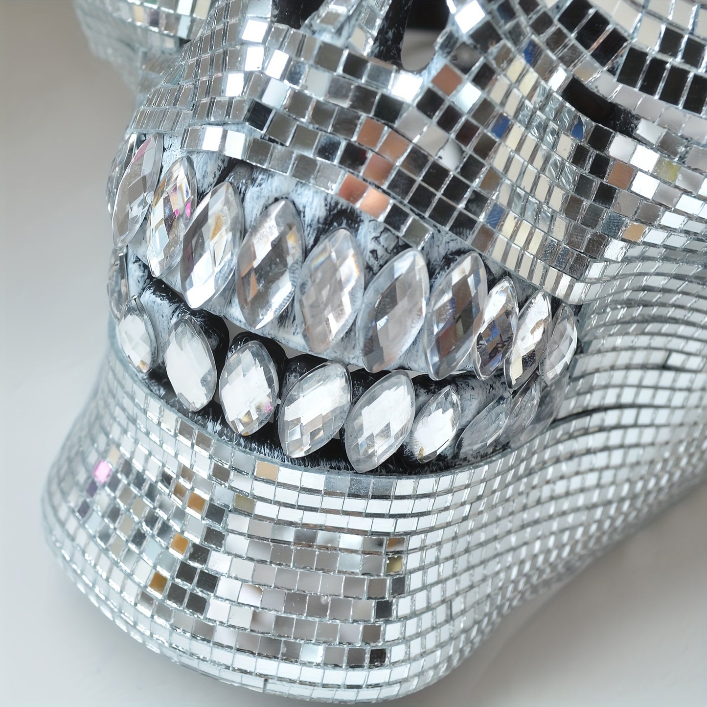 Fancy Halloween Masquerade Mask - 1pc Half Face Disco Masks for Adults Decorate