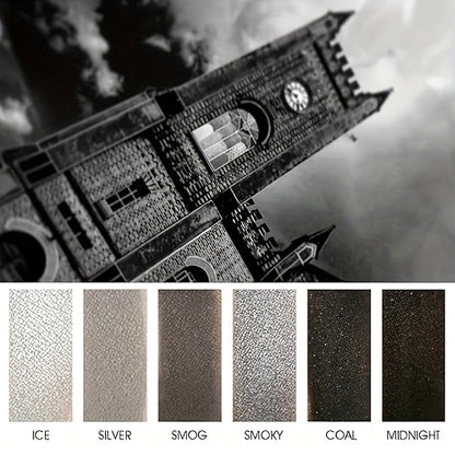 25-Color Black Swan Eyeshadow Palette - Smoky & Gothic Styles in Shades of Black, Dark Gray, and Grey, 925 Soft Matte & High Options for Halloween & Easter, Gothic Makeup | Matte Finish | Pigmented Palett
