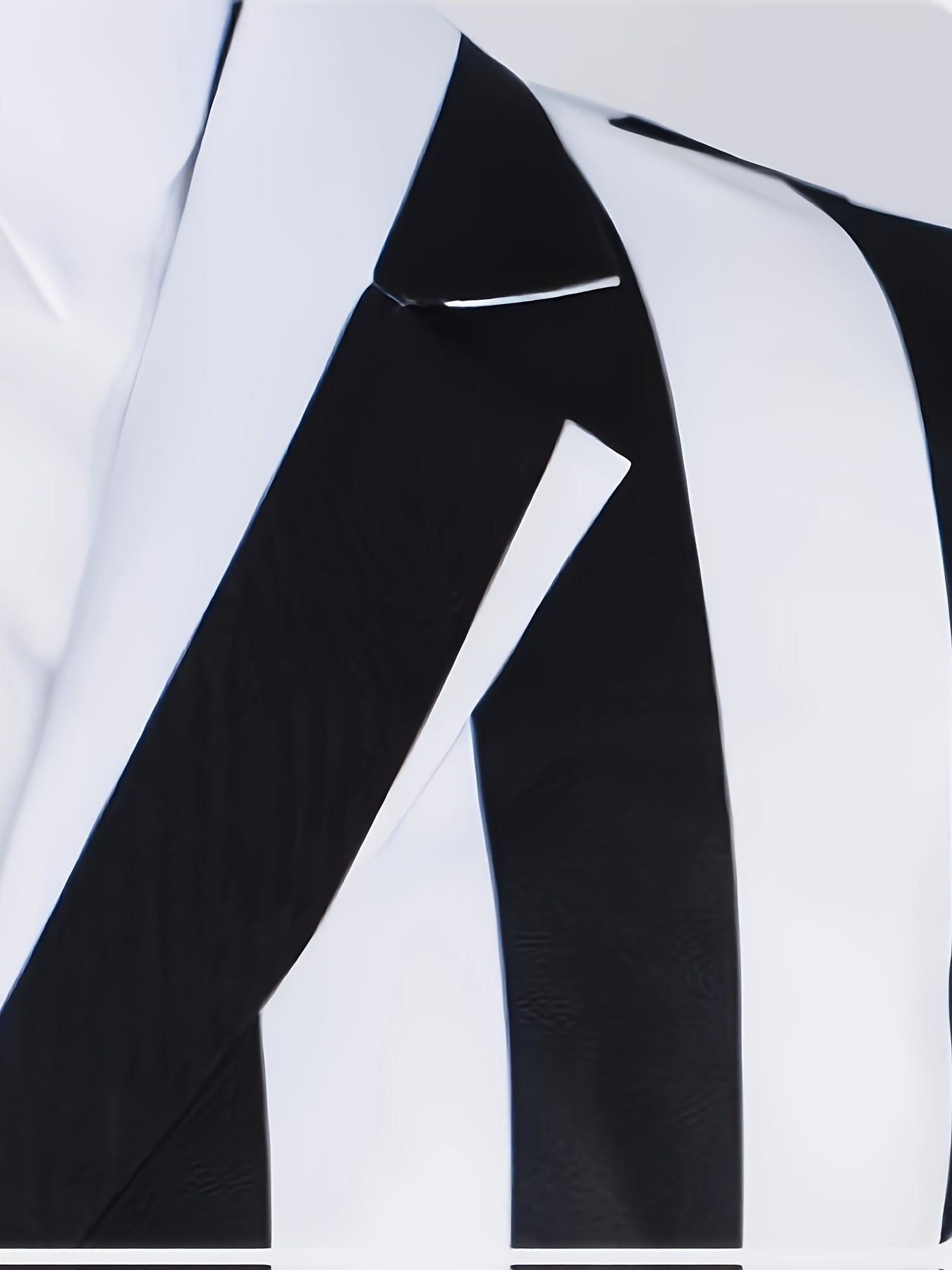Adam Role Play Costume Men'S Black and White Striped Suit Jacket Shirt Pants Set Halloween Carnival Cosplay Anime Costume