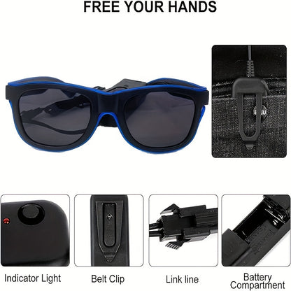 Luminous glasses LED Luminous Lights  Party Glasses