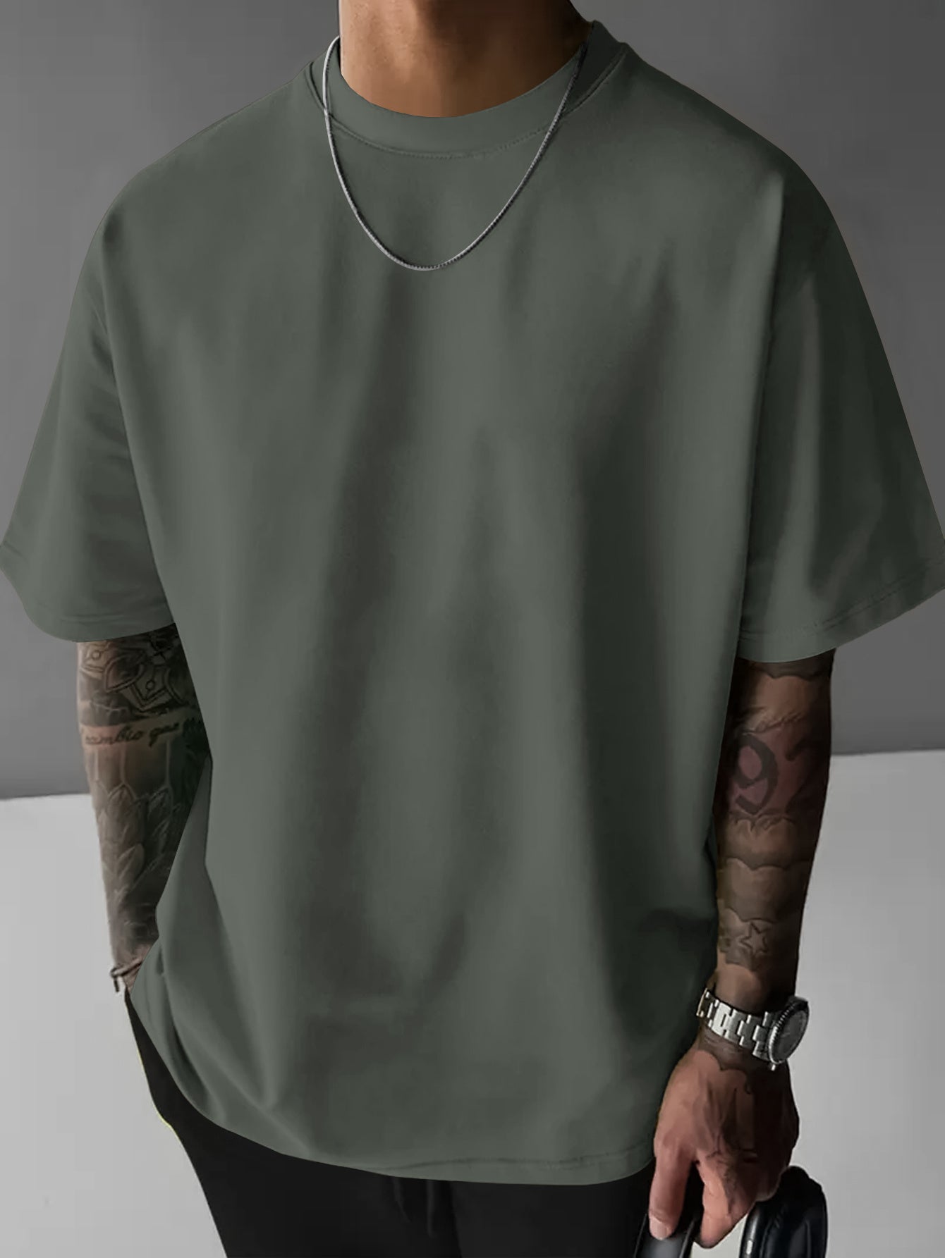 Men'S Casual Loose Fit Crew Neck T-Shirt with "RAVE" Graphic Print - Vibrant Neon Letter Design, Short Sleeve, Summer Essentials, Perfect Gift for Music Lovers, Everyday Tshirt | Vibrant Graphic Tee | Comfortable Fit, PLUS SI