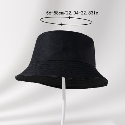 Single Pack Funky Style Unisex Bucket Hat, Polyester 100% Non-Stretch Woven Fabric, with Galaxy Print, Hand Washable