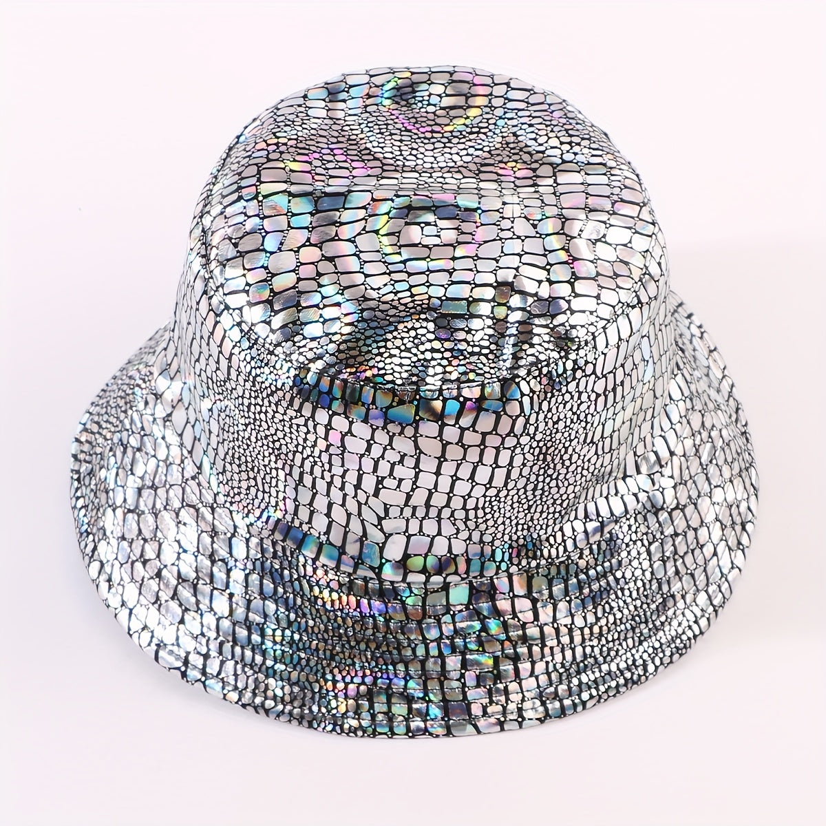 Stylish Reflective Double-Sided Fisherman Hat for Men and Women, Versatile Outdoor Cycling Face-Revealing Bucket Hat