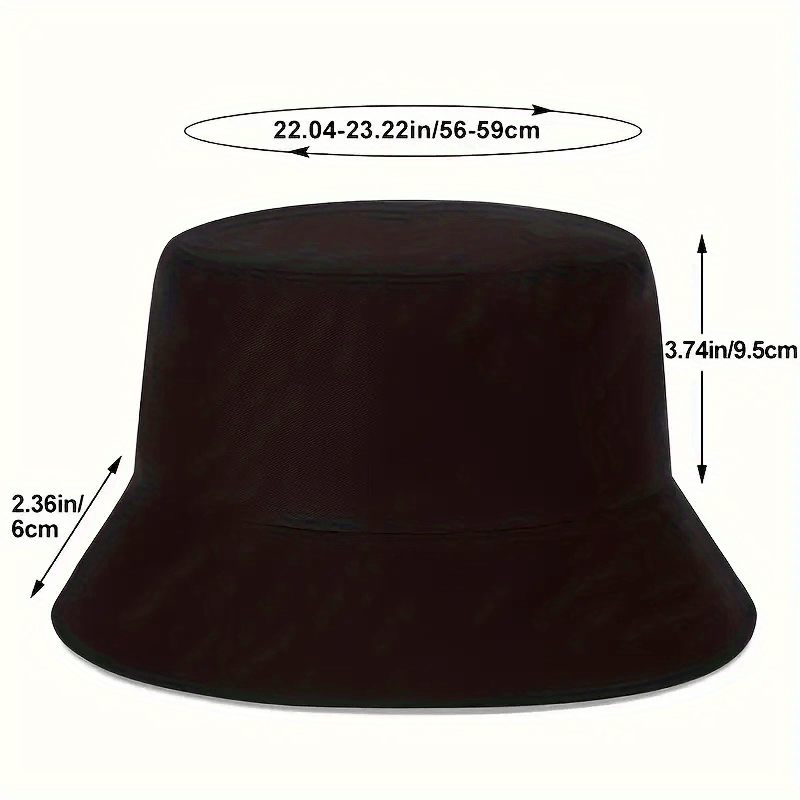 1pc Trendy Streetwear Bucket Hat with Bold "EAT RAVE REPEAT" Graphic Print - Black Unisex Summer Hat for Outdoor Camping Hiking Fishing, Adjustable Comfort Fit, Camping Gear, Festival Accessory, Street Fashion, Breathable Fab