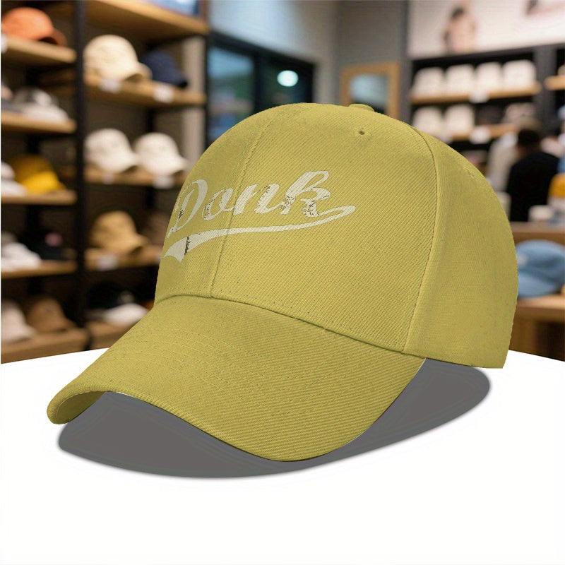 Donk Burnley Lancashire England Unisex Adjustable Baseball Cap for Men & Women - Lightweight Moisture-Wicking 100% Polyester, Breathable Sporty Design for Gym, Travel, Daily Use - Black with White Logo, All-Season Comfort, Tr