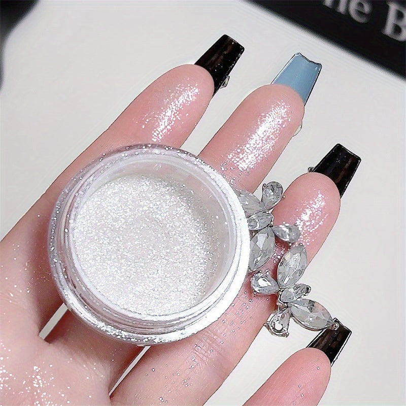 Sparkling Fairy Dust Body Glitter Powder - Shimmering Round Sequin Design for Brides, Weddings, and Parties - Highlighter & Body Glow Powder for Radiant Skin, Party Body Glow | Sparkling Fairy Dust | Iridescent Finis