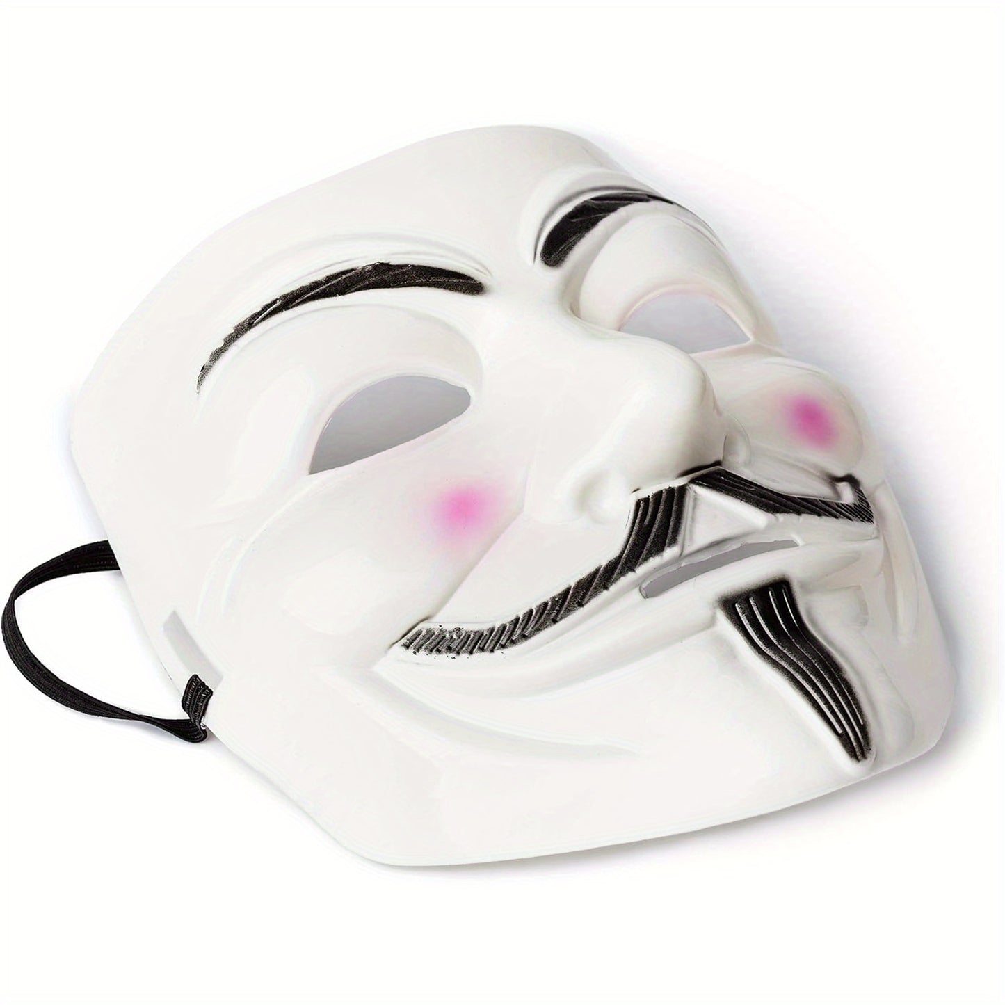 [V for Vendetta Mask] Diximus V for Vendetta Mask | Anonymous Guy Fawkes Halloween Mask Hacker, Perfect for Thanksgiving